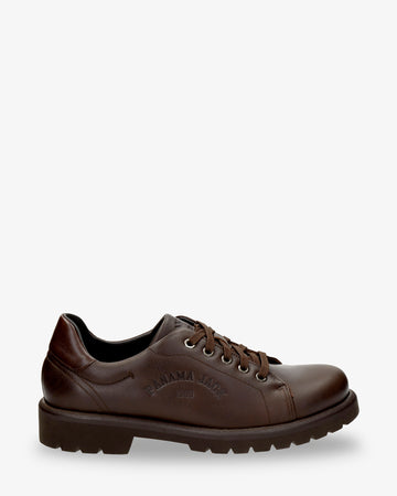 Biel zapatos de piel con forro interior de piel. marron
