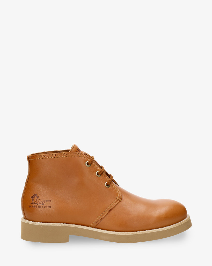 Ean botines de piel con forro interior de piel. cuero