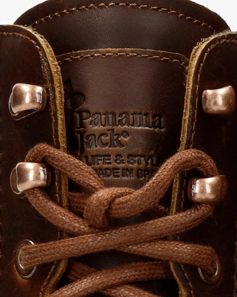 Fara Igloo Trav botas de piel con forro interior de pelo natural. cuero