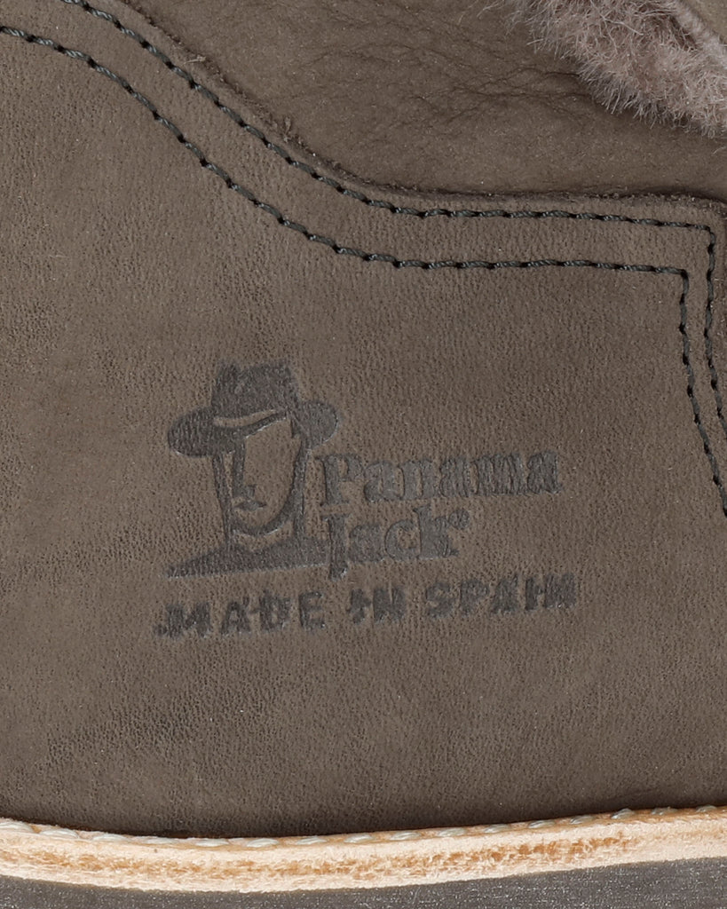 Felia Igloo botas de piel con forro interior de pelo natural. gris