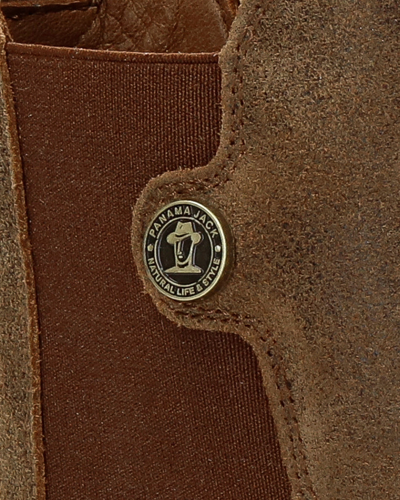 Francesca botas de piel con forro interior de piel. marron