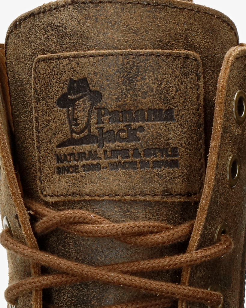 Frisia botas de piel con forro interior de piel. marron