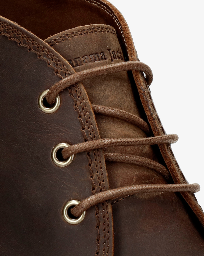 Gael botines de piel con forro interior de piel. cuero