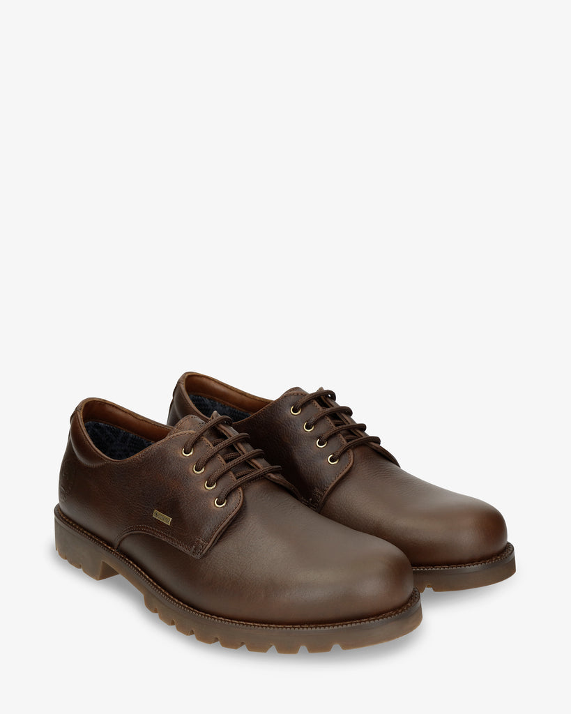 Jackson Gtx zapatos de piel con forro interior de gore-tex®. humo