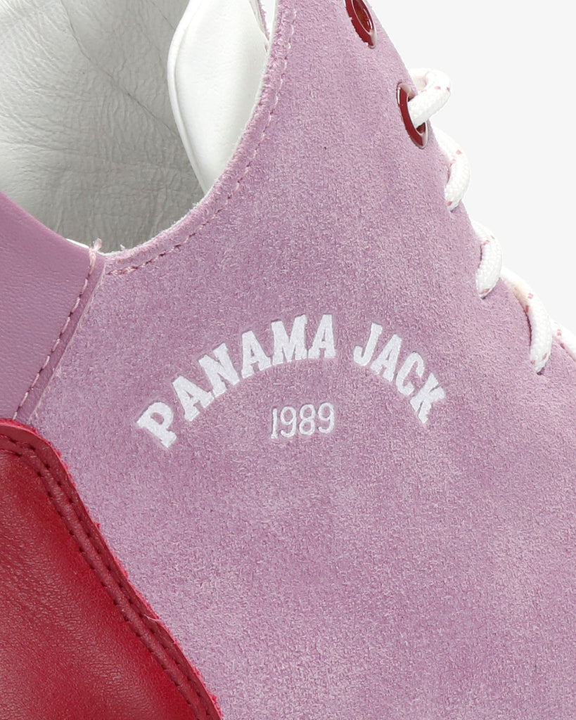 Jayla sneakers de piel con forro interior de piel. lila