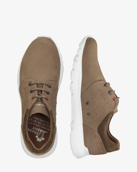 Julius sneakers de piel con forro interior de piel. taupe