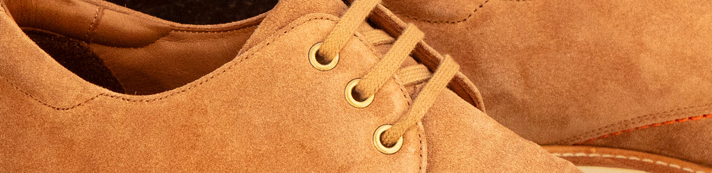 Detalle zapata de hombre de Panama Jack
