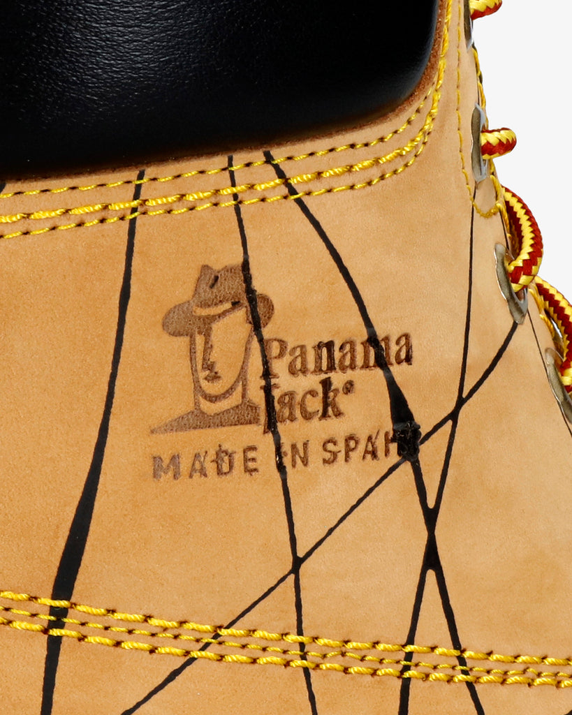 Panama 03 Ink botas de piel con forro interior de piel. vintage