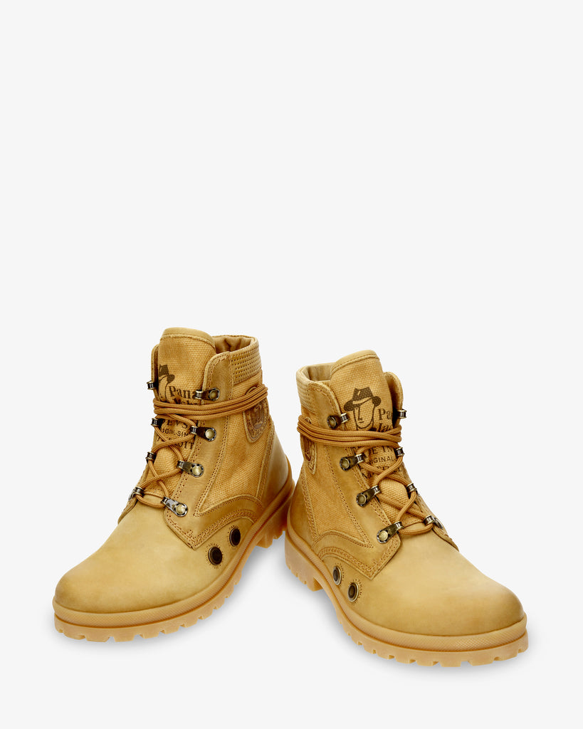 Route Boot Reporter botín de piel con forro interior de tejido. vintage