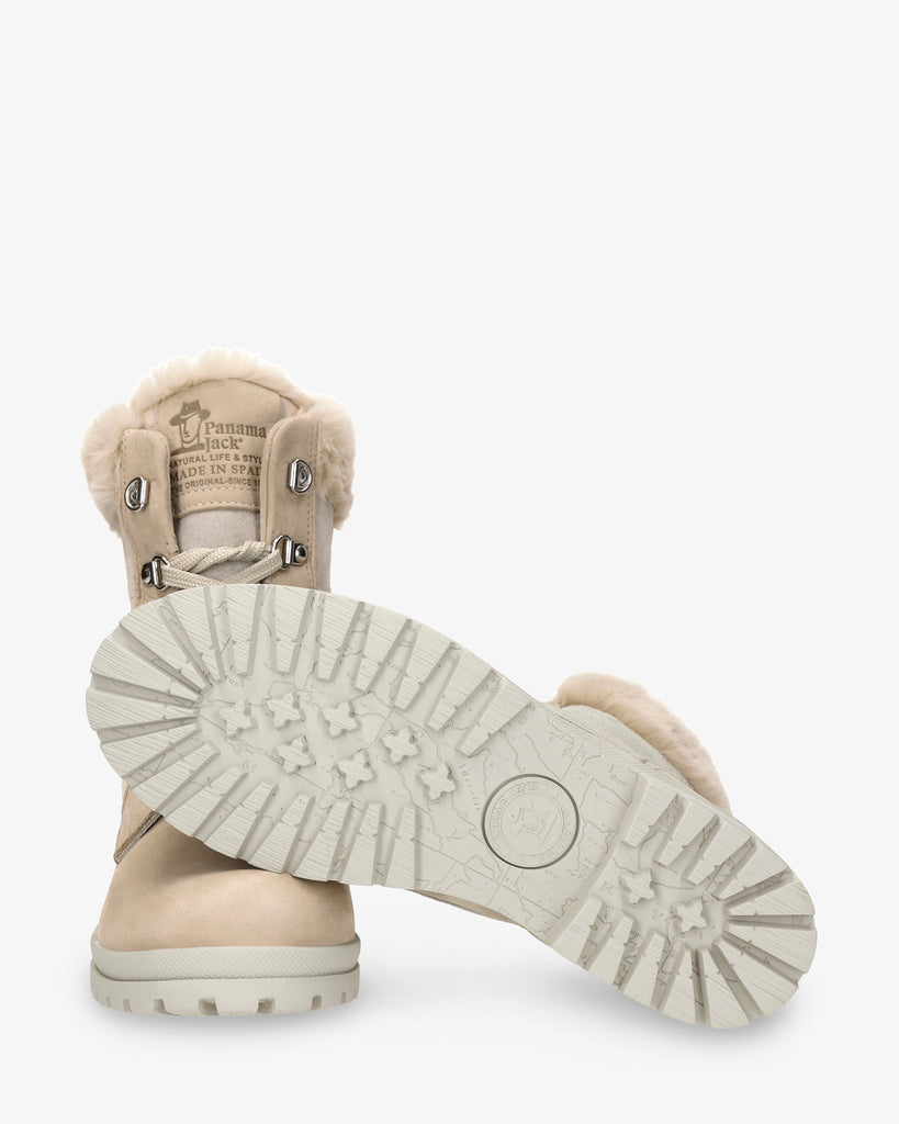 Tuscani Gtx botas de piel con forro interior de gore-tex®. crudo