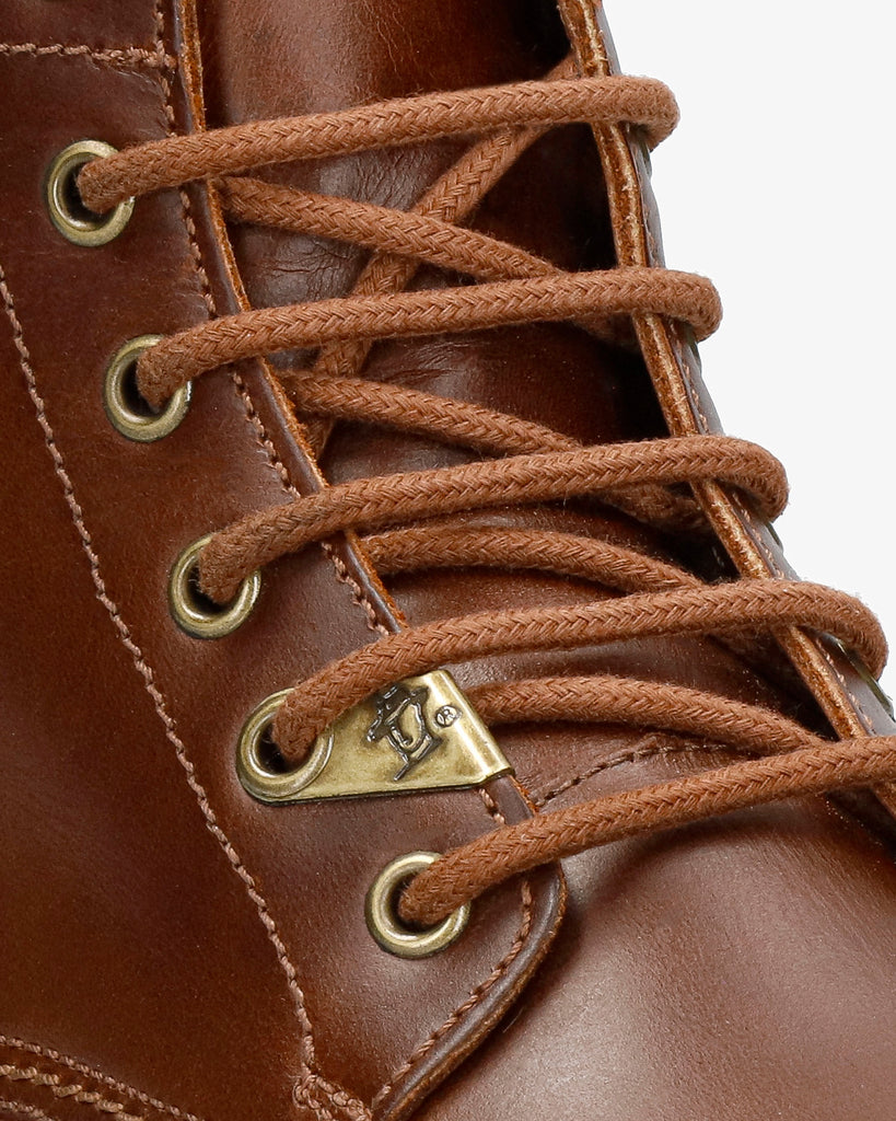 Vitola 1,25 cordones 125cm t197 marrón para botines y botas de 6 ojales marron