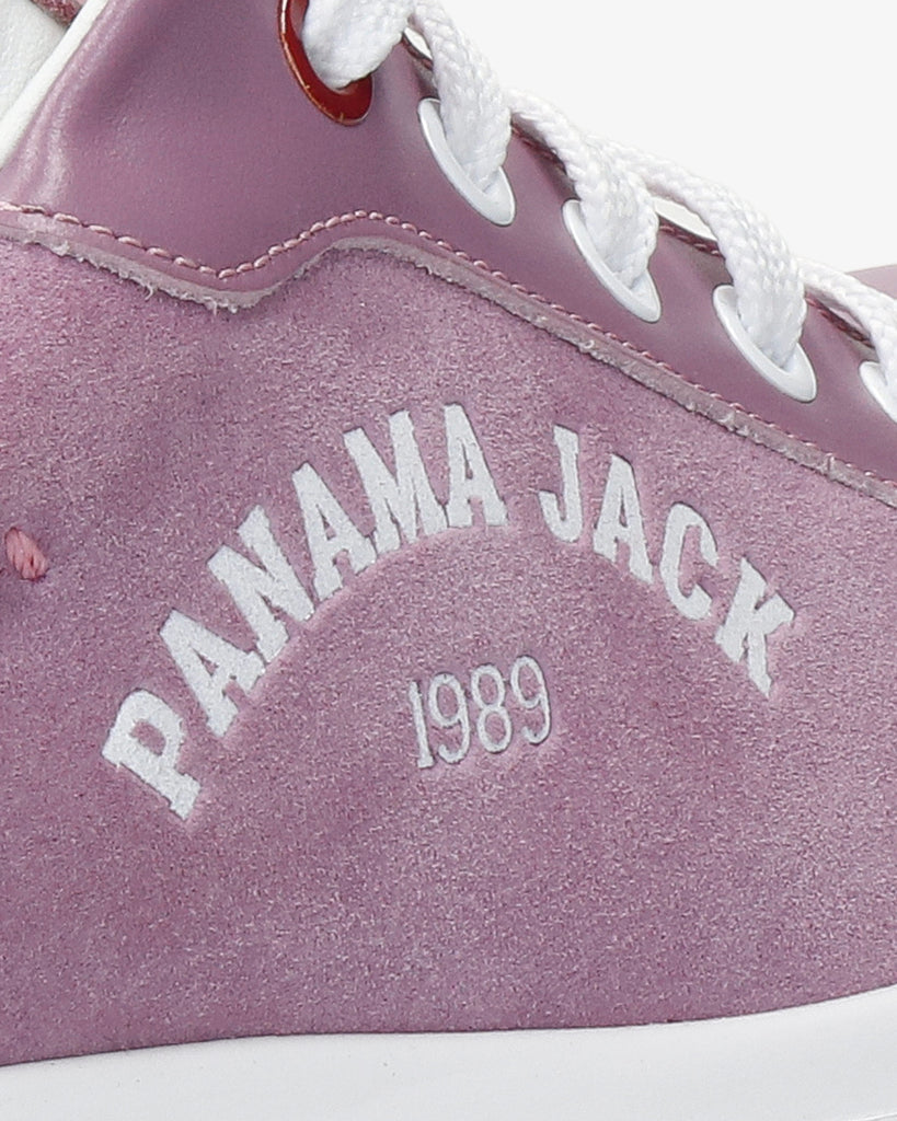 Yarely sneakers de piel con forro interior de piel. lila